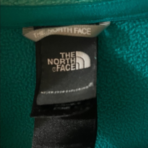 The North Face Turquoise Half-Zip Fleece - Picture 3 of 3